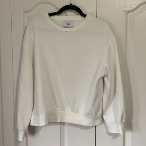 White sweater Zara, size small, very good condition
